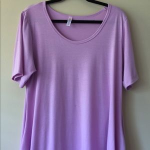 Lularoe Perfect T - Solid Pink - Size XL